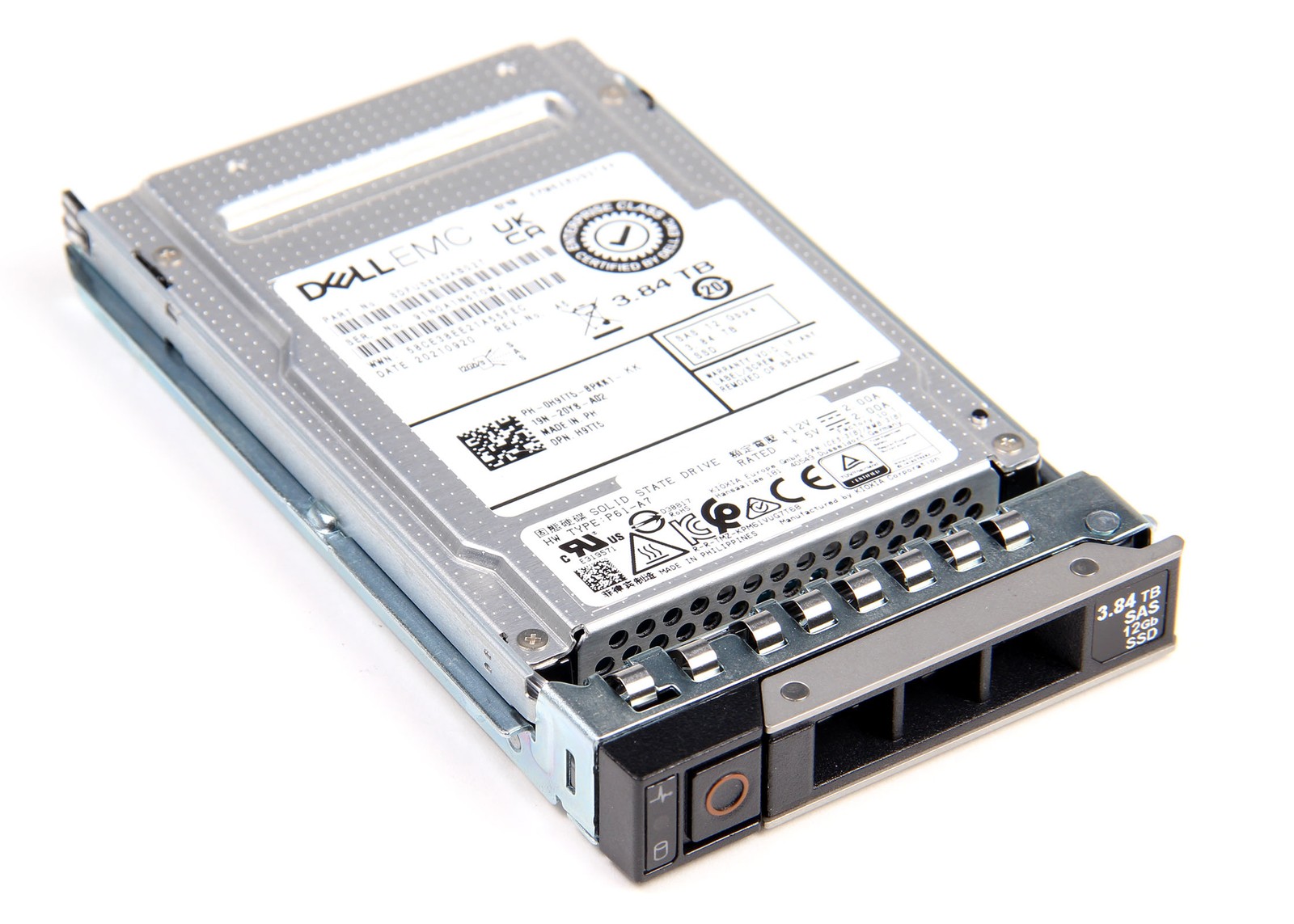 Dell H9TT5 3.84TB SSD SAS 12G RI KPM6XRUG3T84 Enterprise