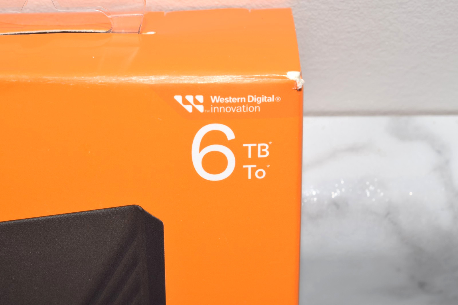 WD – My Passport 6TB External USB 3.2 Portable Hard Drive – Black – NEW