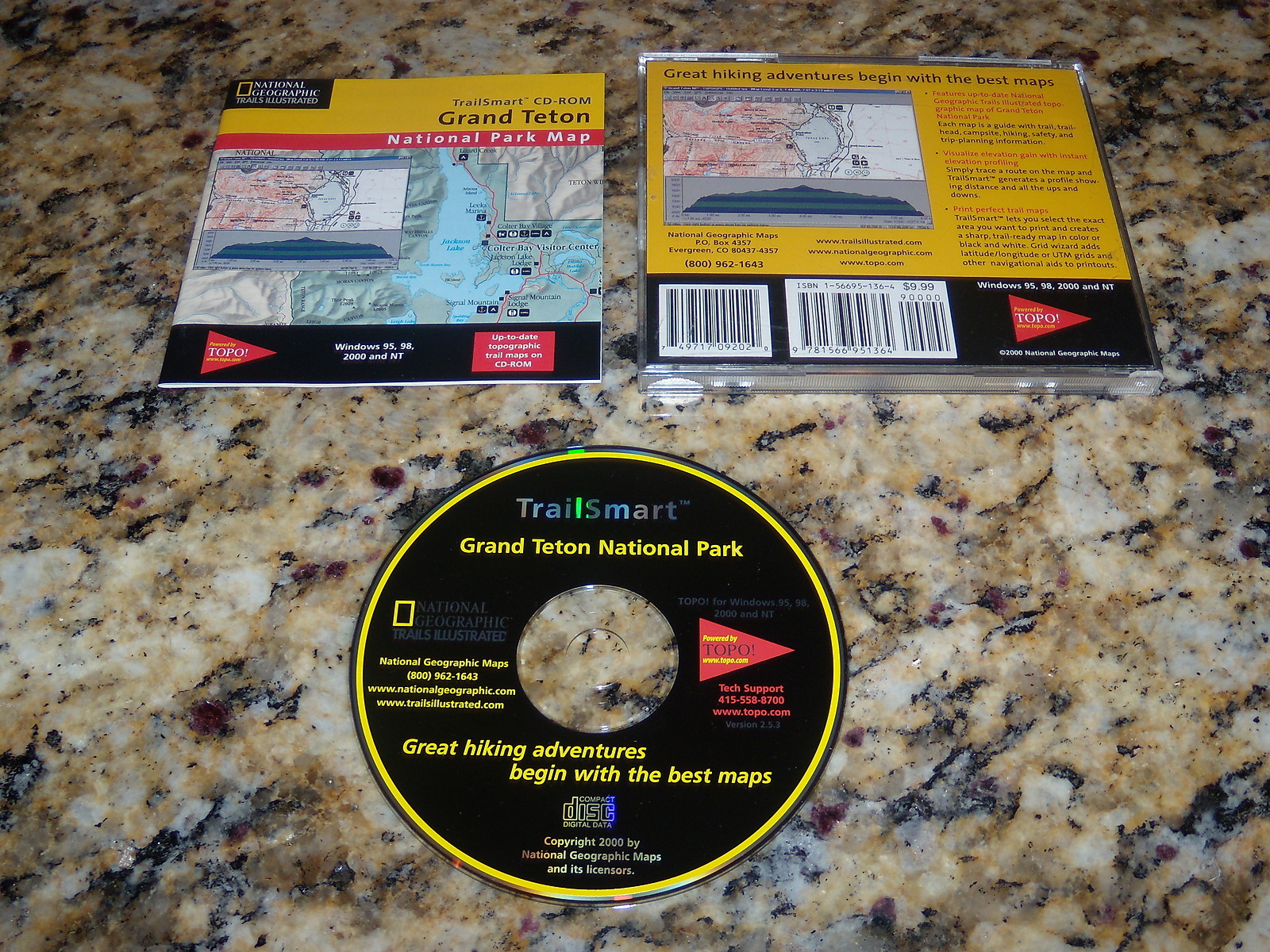 Trailsmart Trail Smart Grand Teton National Park (PC) Game (Mint)