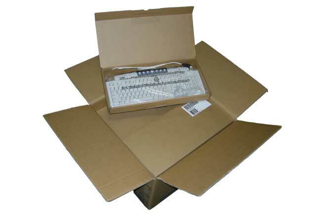 Vintage Compaq Beige USB Wired Keyboard Heavy Duty OEM Brand New