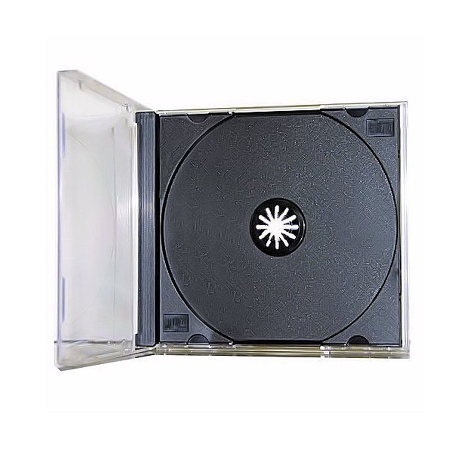 25 New Single Standard Black CD DVD Jewel Case Assembled 10.4mm [FREE SHIPPING]