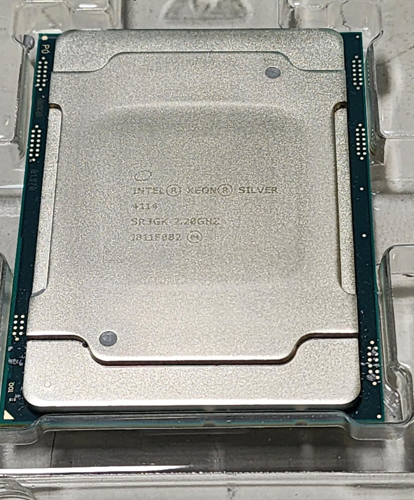 Lot of 4 Intel Xeon Silver 4114 SR3GK 2.2GHz 10-Core CPU 13.75MB Cache LGA3647