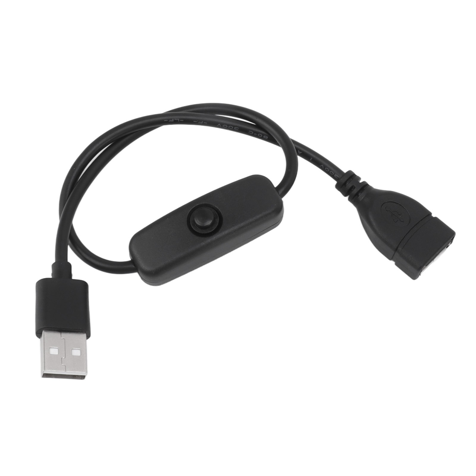 NEW 5PCS USB Extension Cable With ON Off Switch Male To Female Cable For Driving