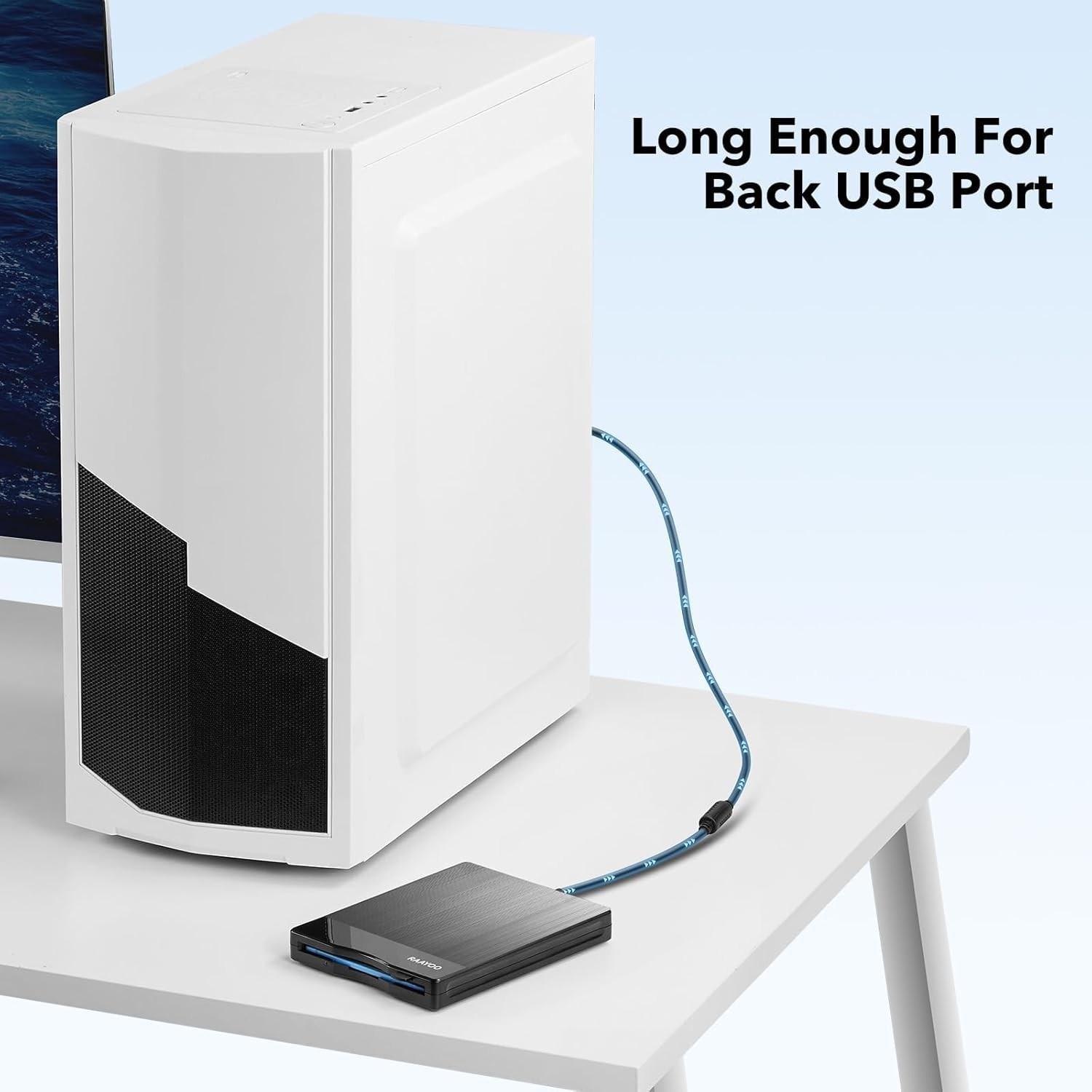 Dust-Resistant 3.5-Inch USB Floppy Disk Drive for Windows – Retrieve Old Files