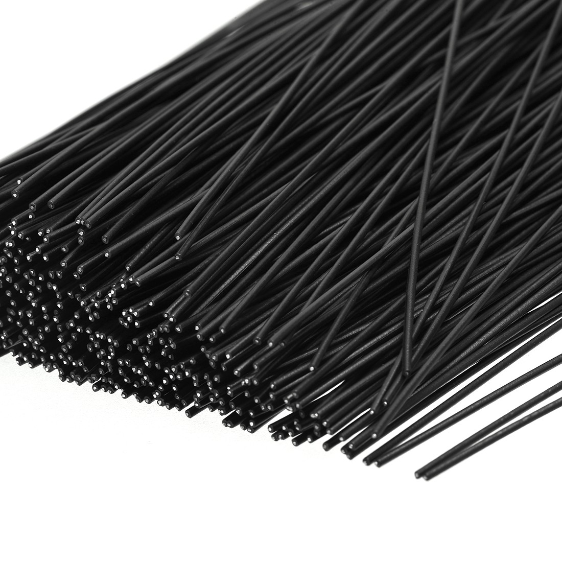 6 Inches Metallic Twist Ties Reusable Cable Cord Wire Ties Black 500pcs