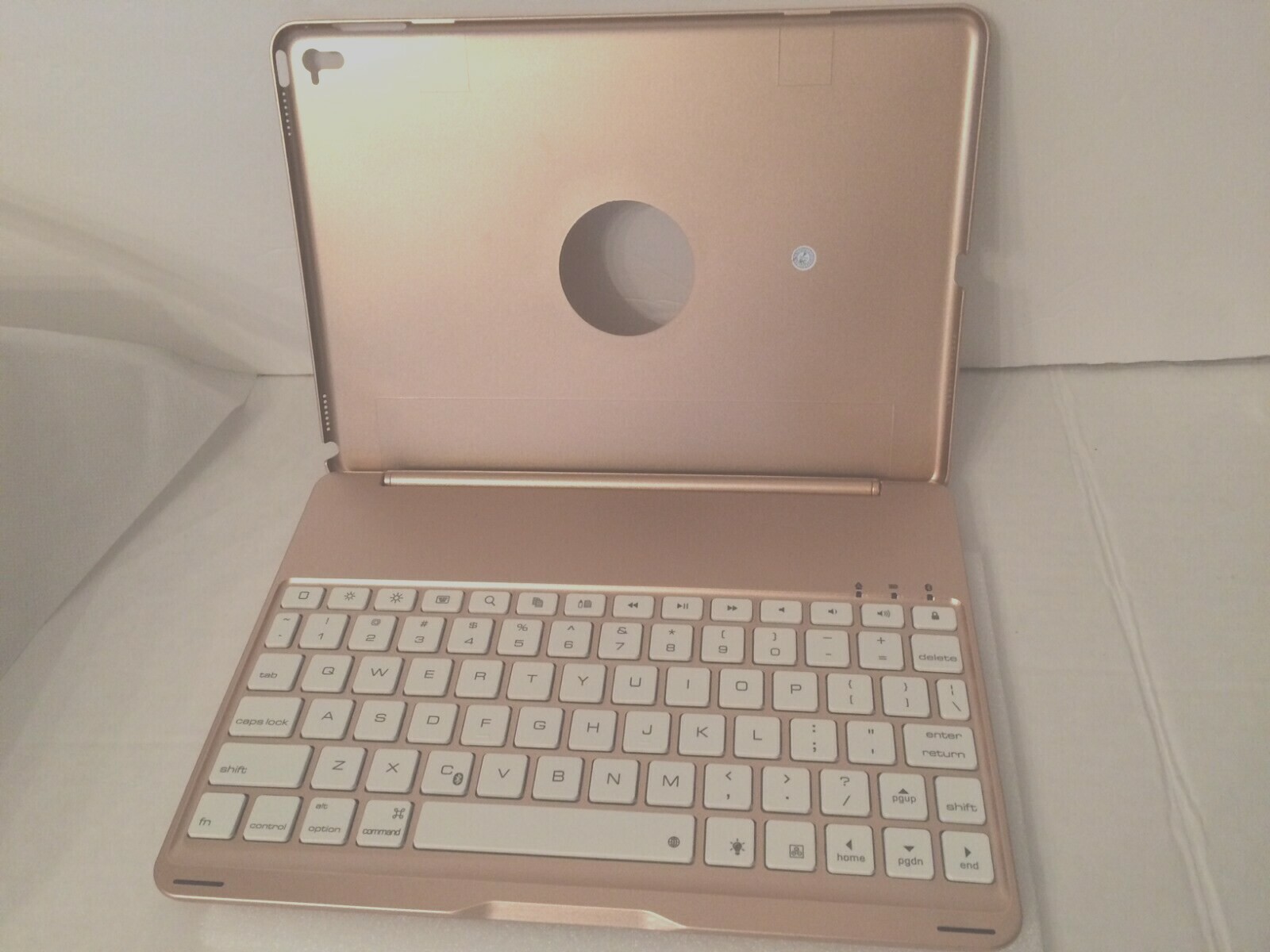 Keyboard fits 9.25×6.25 notebook RoseGold new in box with instruction booklet