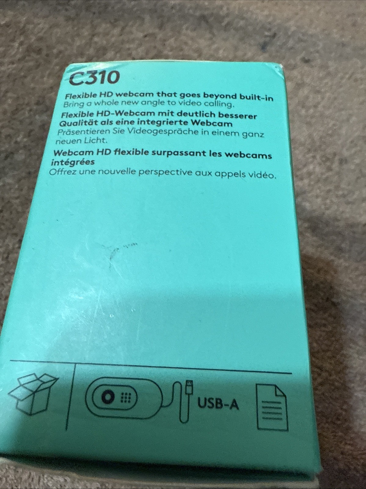 NEW Logitech HD Webcam C310, Standard Packaging 720P HD Ships within 24 hours