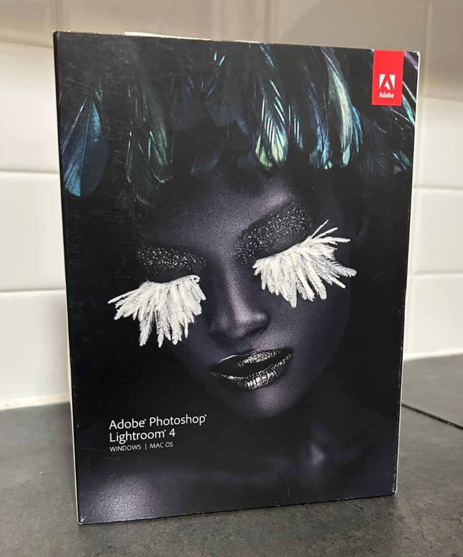 Photoshop Lightroom 4 Full Retail Edition still in the sealed package!