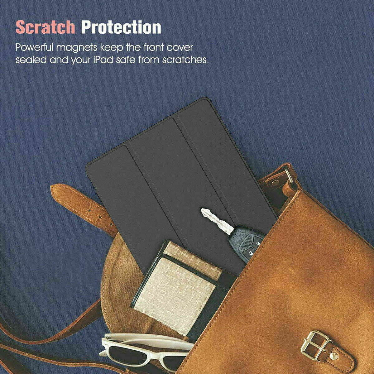 For iPad 6th 5th Generation Air 1 2 Mini 1 2 3 4 5 Case Smart PU Leather Cover