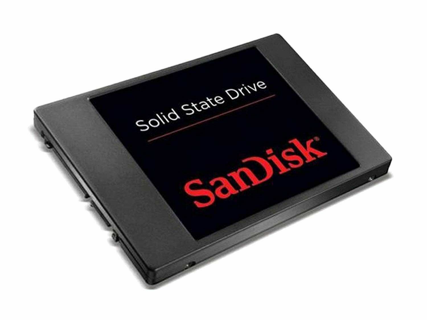 128GB SanDisk 2.5” SSD Solid State Drive SATA III 128GB For Laptop