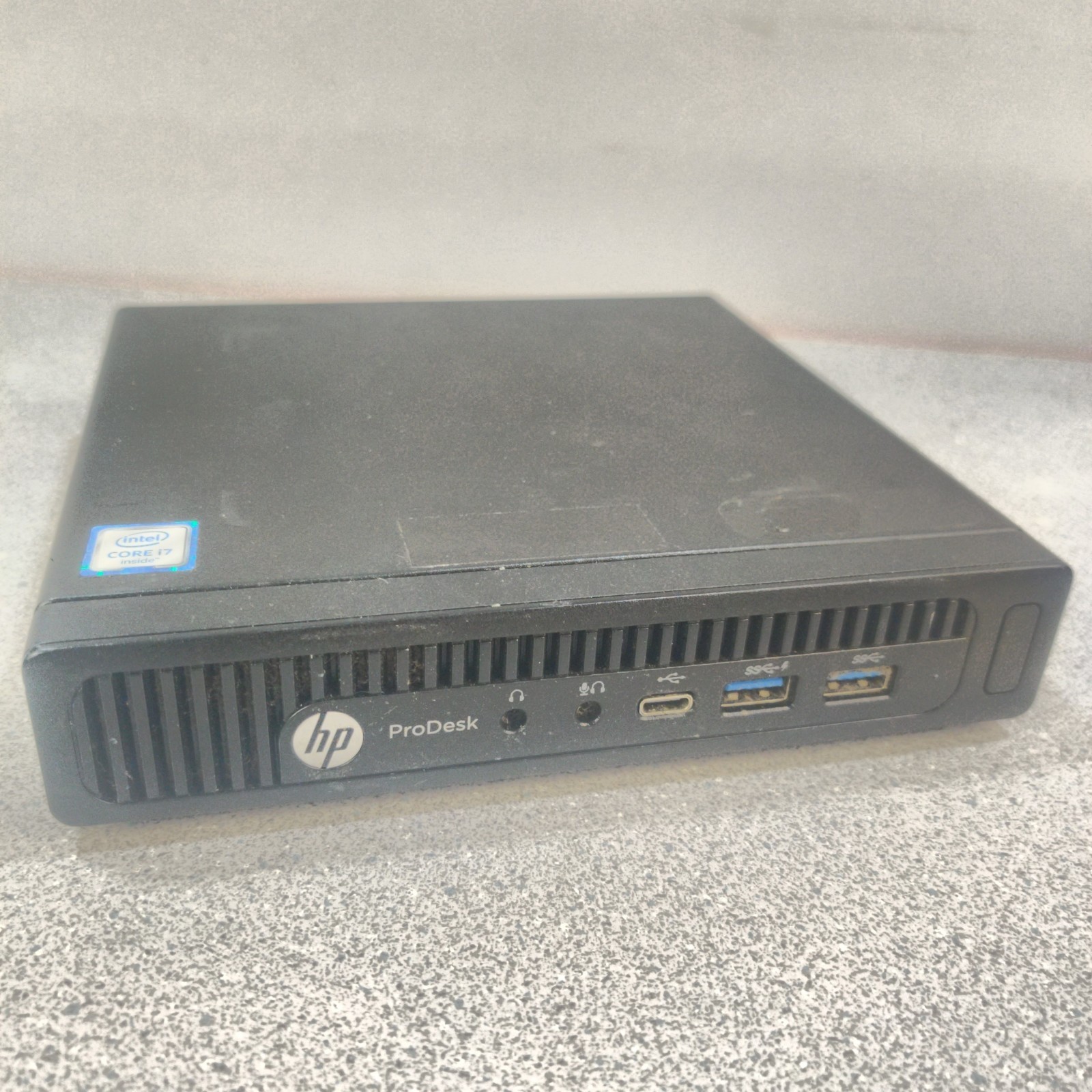 HP ProDesk 600 G2 DM Desktop i7-6700T 16GB RAM 256GB SSD Win 11 NO ADAPTER USED