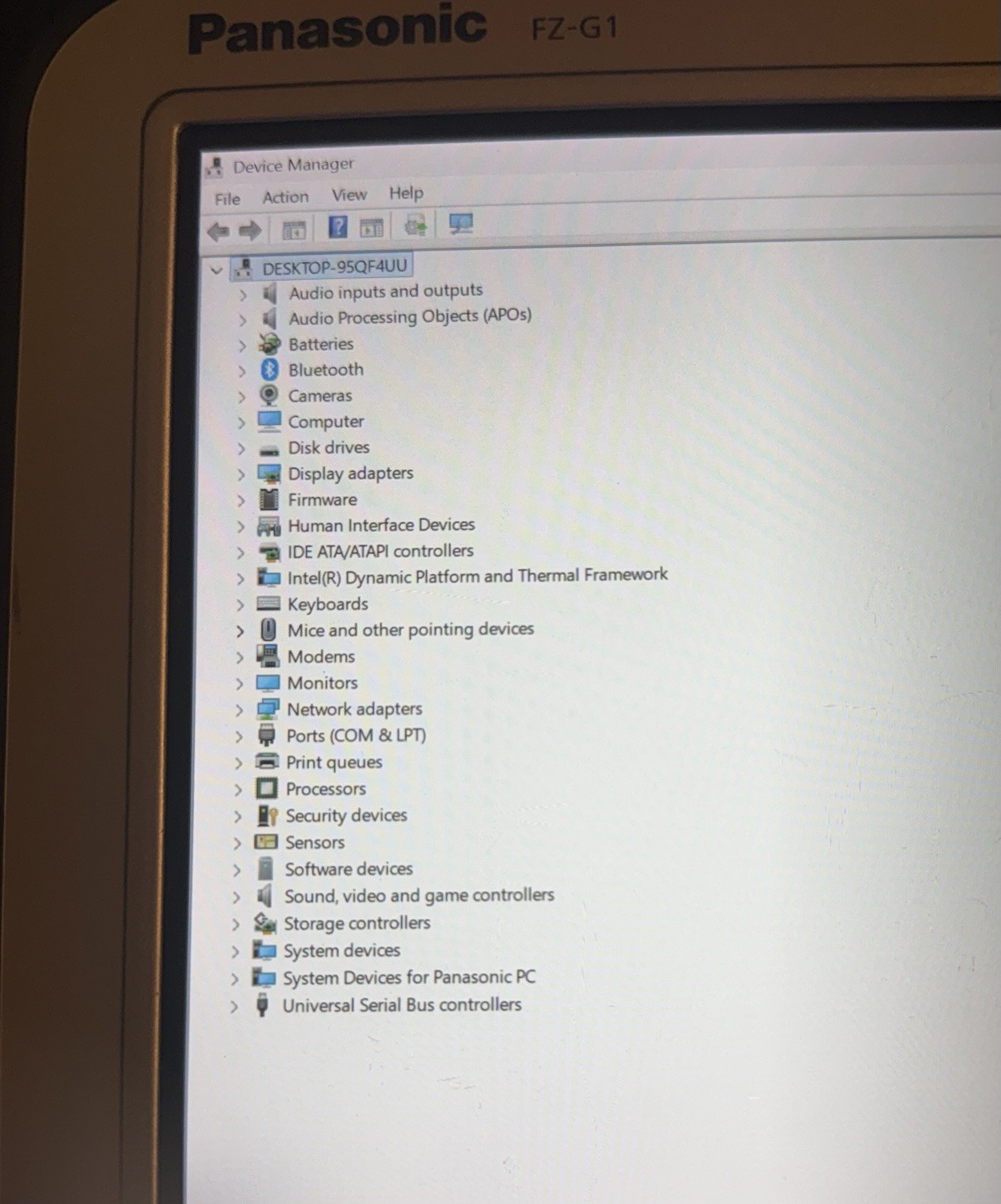Panasonic Toughpad FZ-G1 10.1″ Core i5-5300U 8GB RAM 256gb SSD GPS 4G LTE