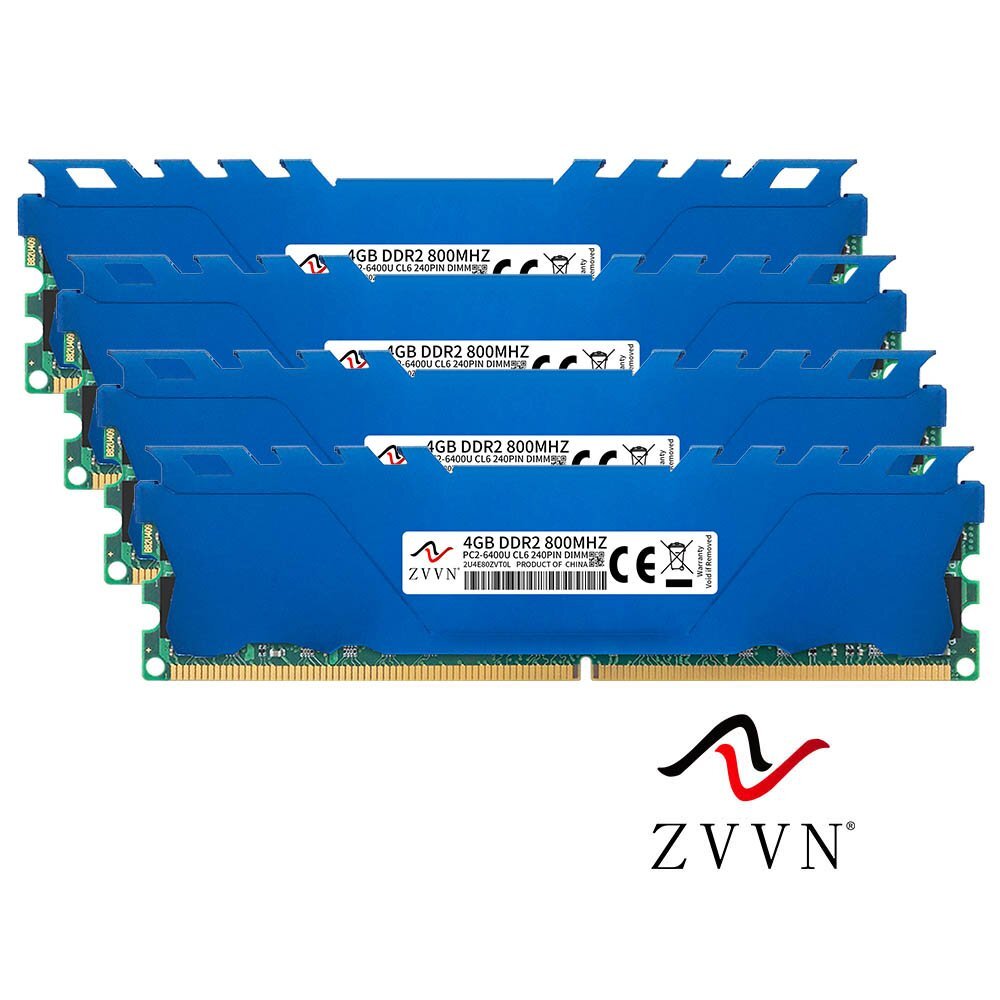 16GB 8GB 4GB DDR2 800MHz PC2-6400U 240Pin intel DIMM Desktop Memory SDRAM LOT AB