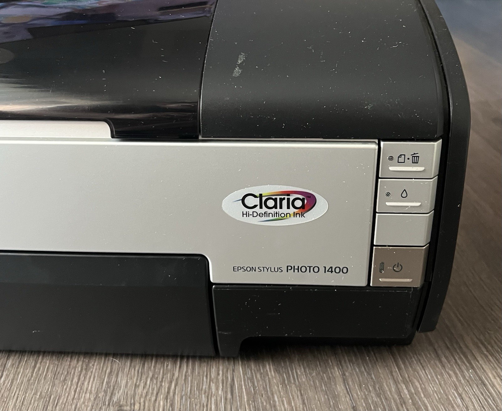 Epson Stylus Photo 1400 Wide-Format Color Inkjet Printer Tested *Needs Ink*