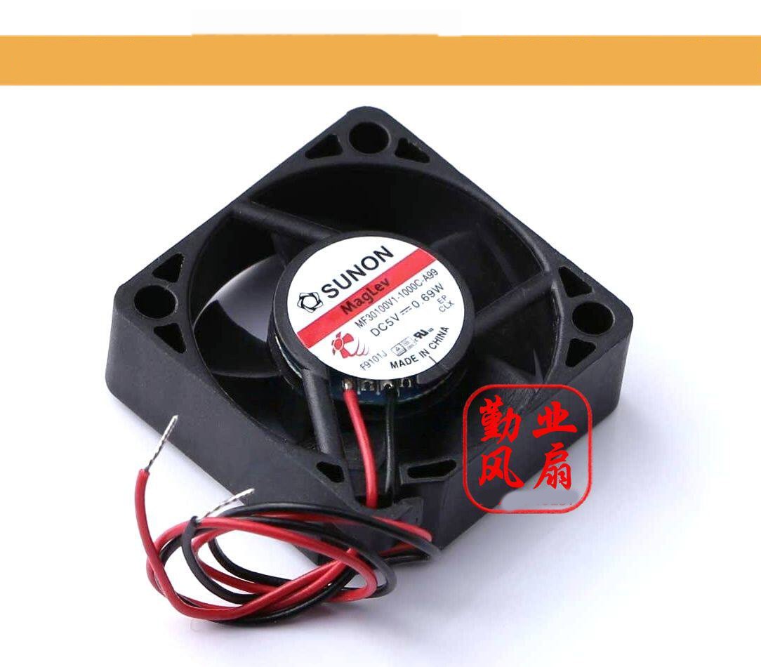1PCS SUNON MF30100V1-1000C-A99 3010 5V 0.69W Fan