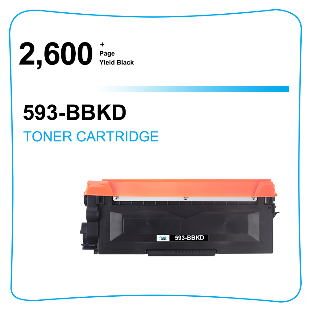 2 PK E310 593BBKD Toner Compatible For Dell E310DW E515DN E515DW E514DW 593-BBKD
