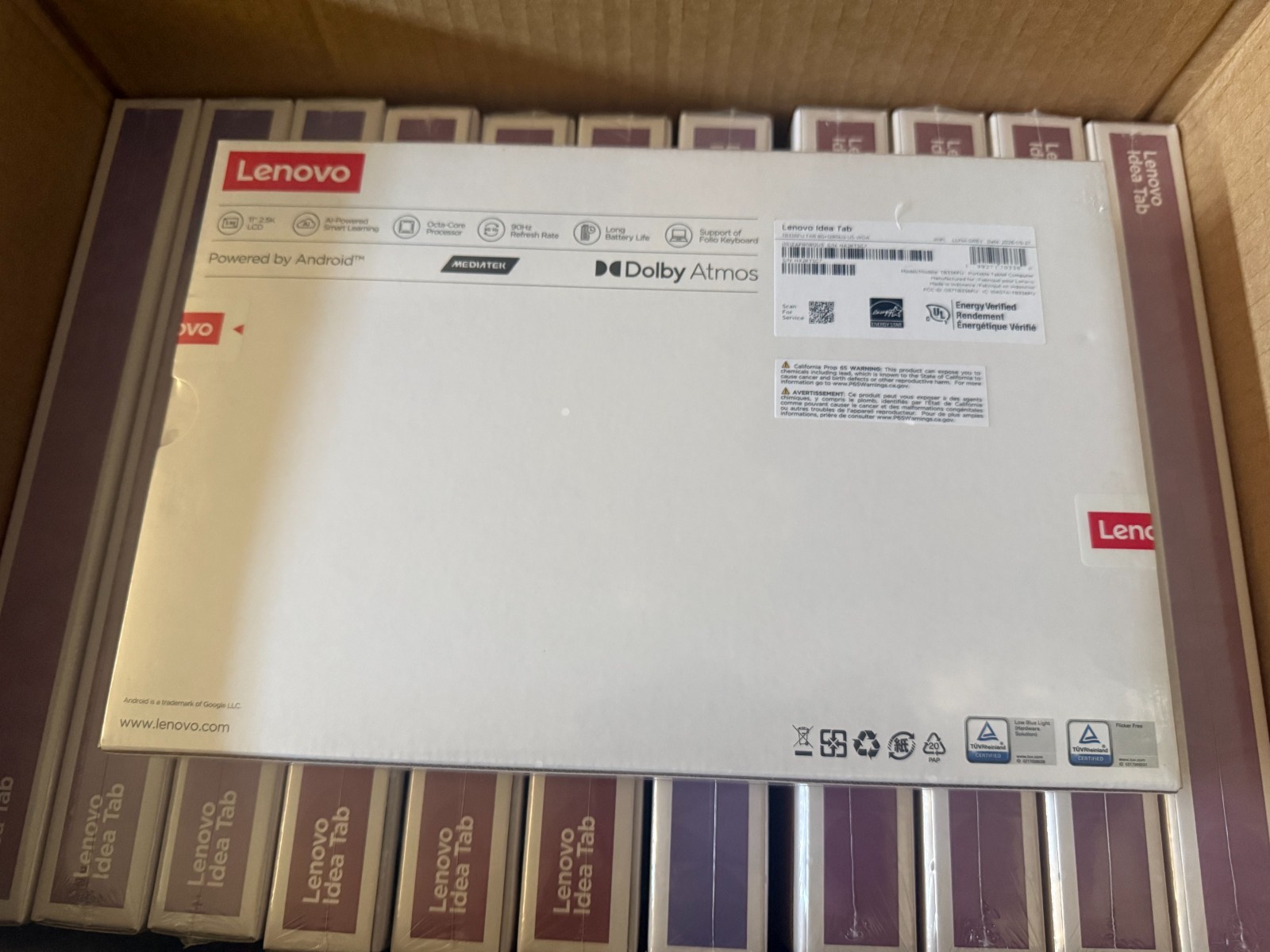 New SEALED WiFi Only Lenovo Idea Tab 128GB Luna Grey *FACTORY SEALED*