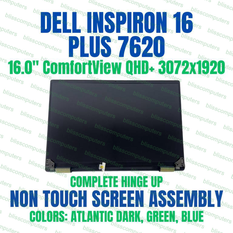 Dell Inspiron 16 Plus 7620 16″ Complete QHD+ LCD Assembly T30JX