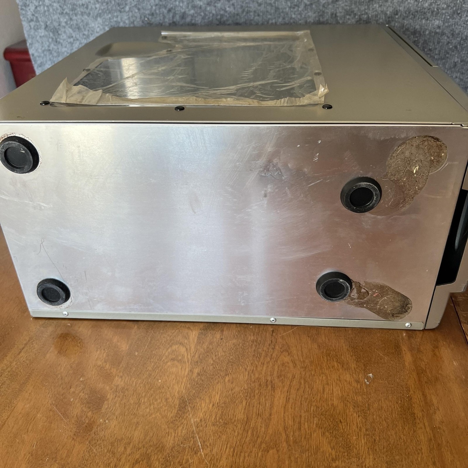 Antec LANBOY Silver Aluminum Mini Tower ATX Case Window USB Audio Box Retro PC