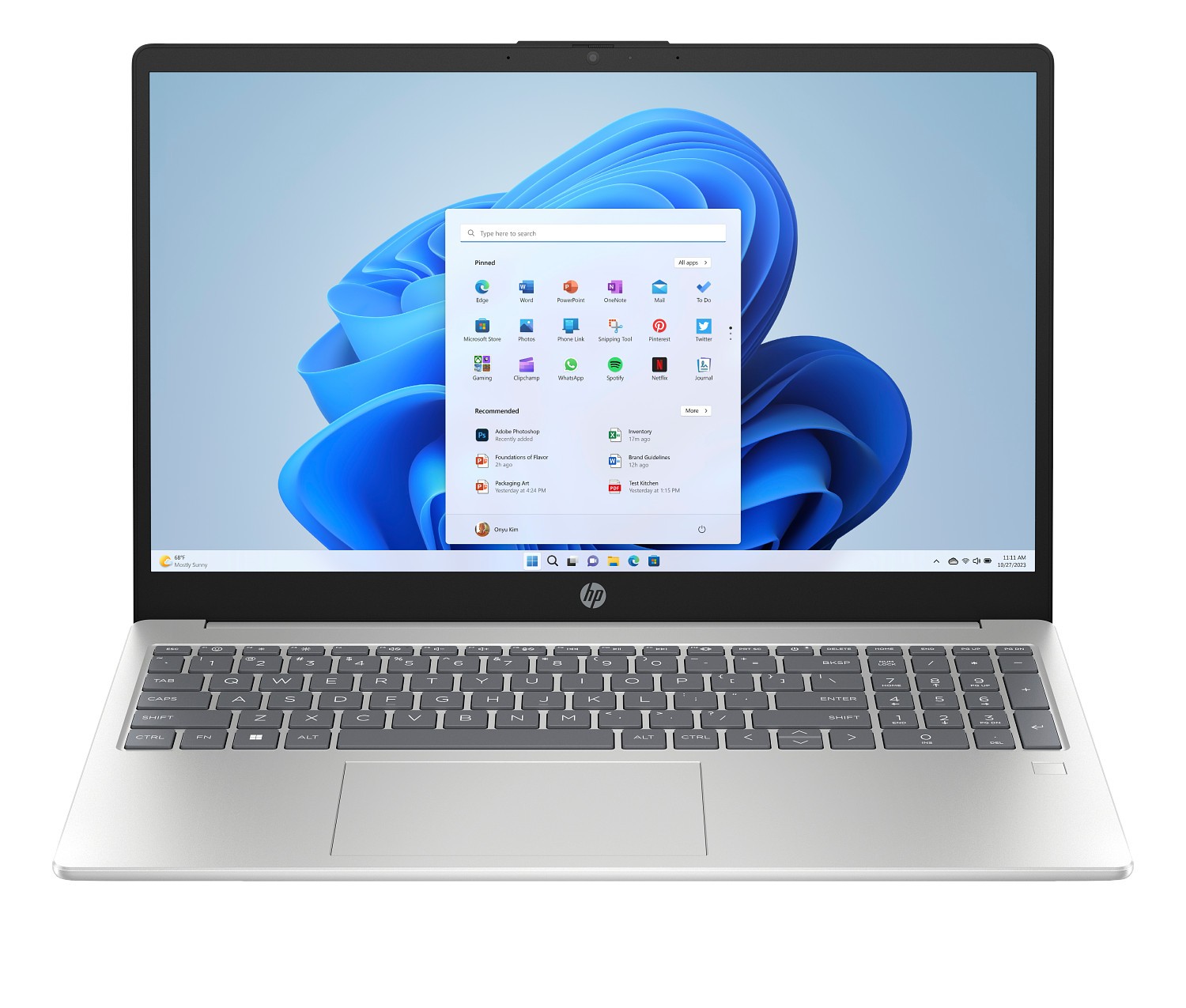 HP Essential Laptop Computer 15.6″ FHD Intel Core Ultra 7 16 GB memory;512 GB