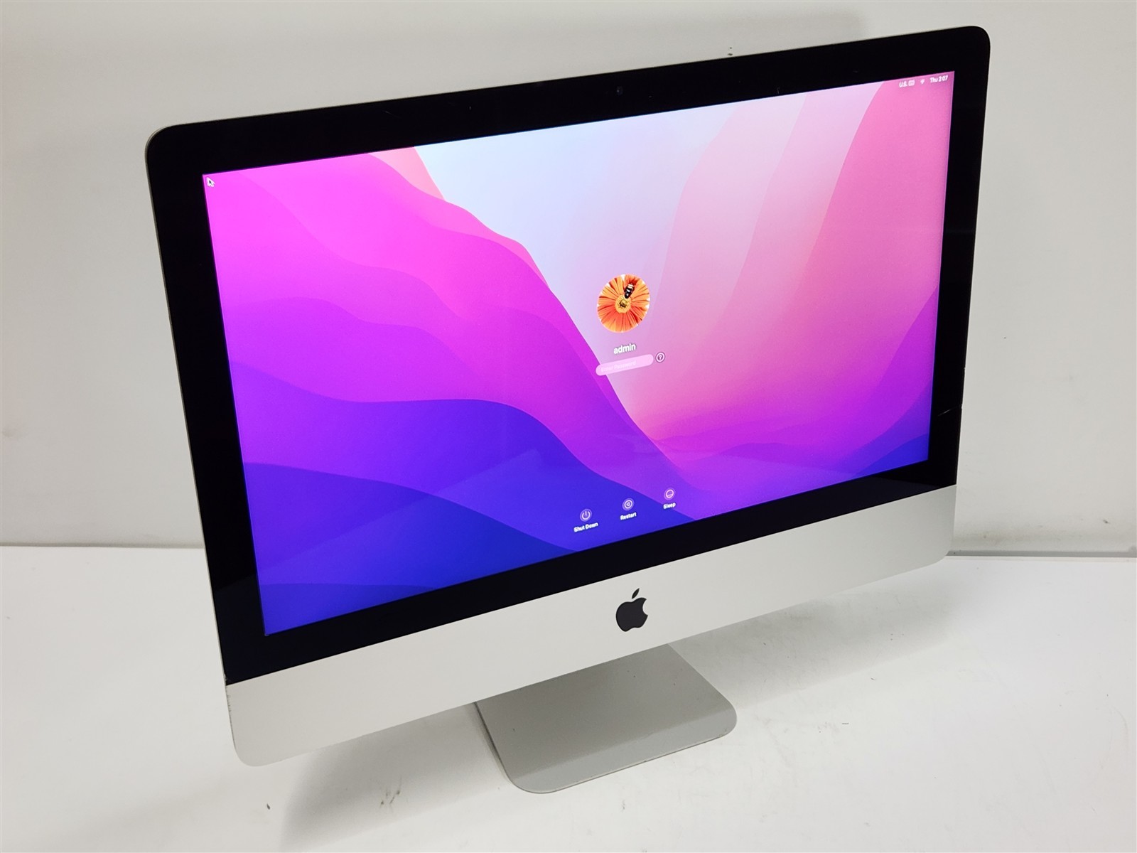 2015 21.5″ Apple iMac 16,1 Intel Core i5-5th gen @1.60GHz 8GB 1TB HDD ~CRCKED~