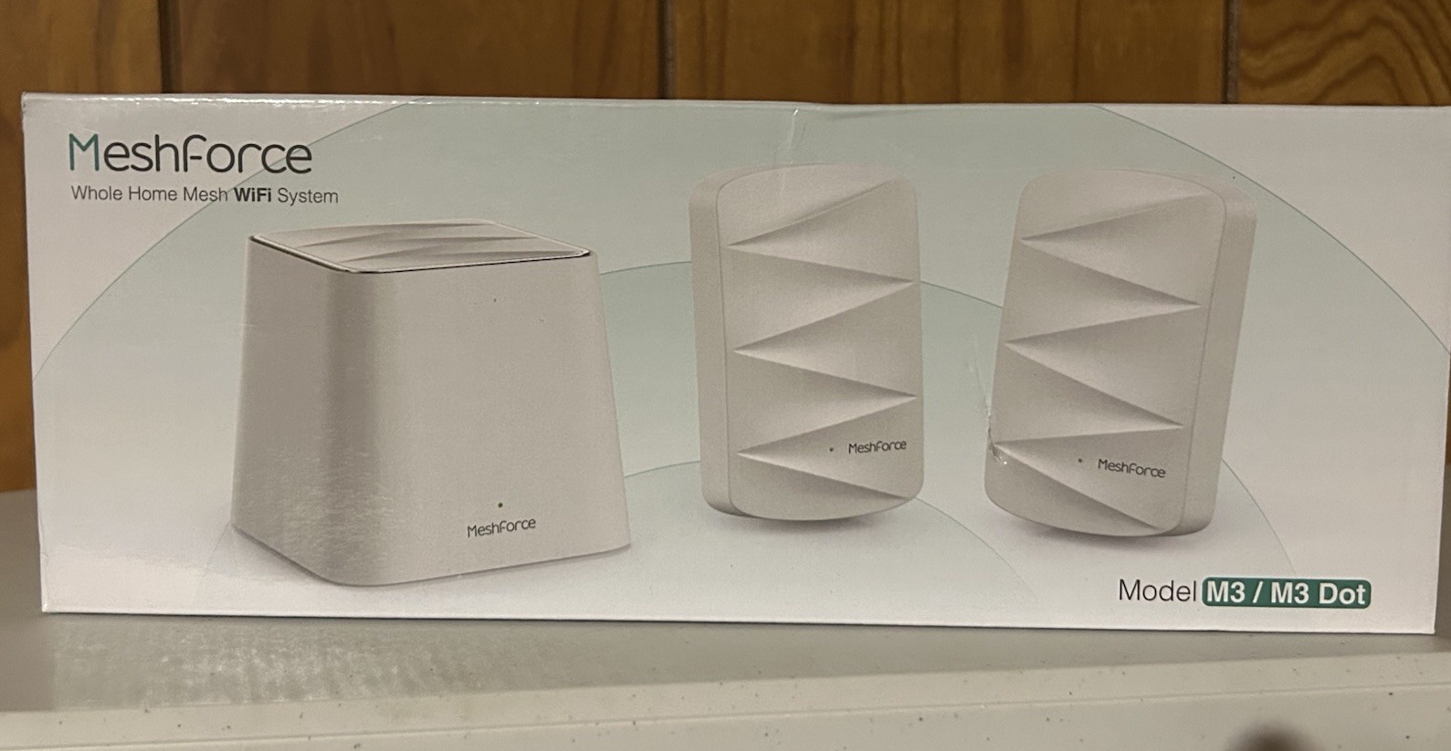 Meshforce whole home WiFi extender system m3 dot
