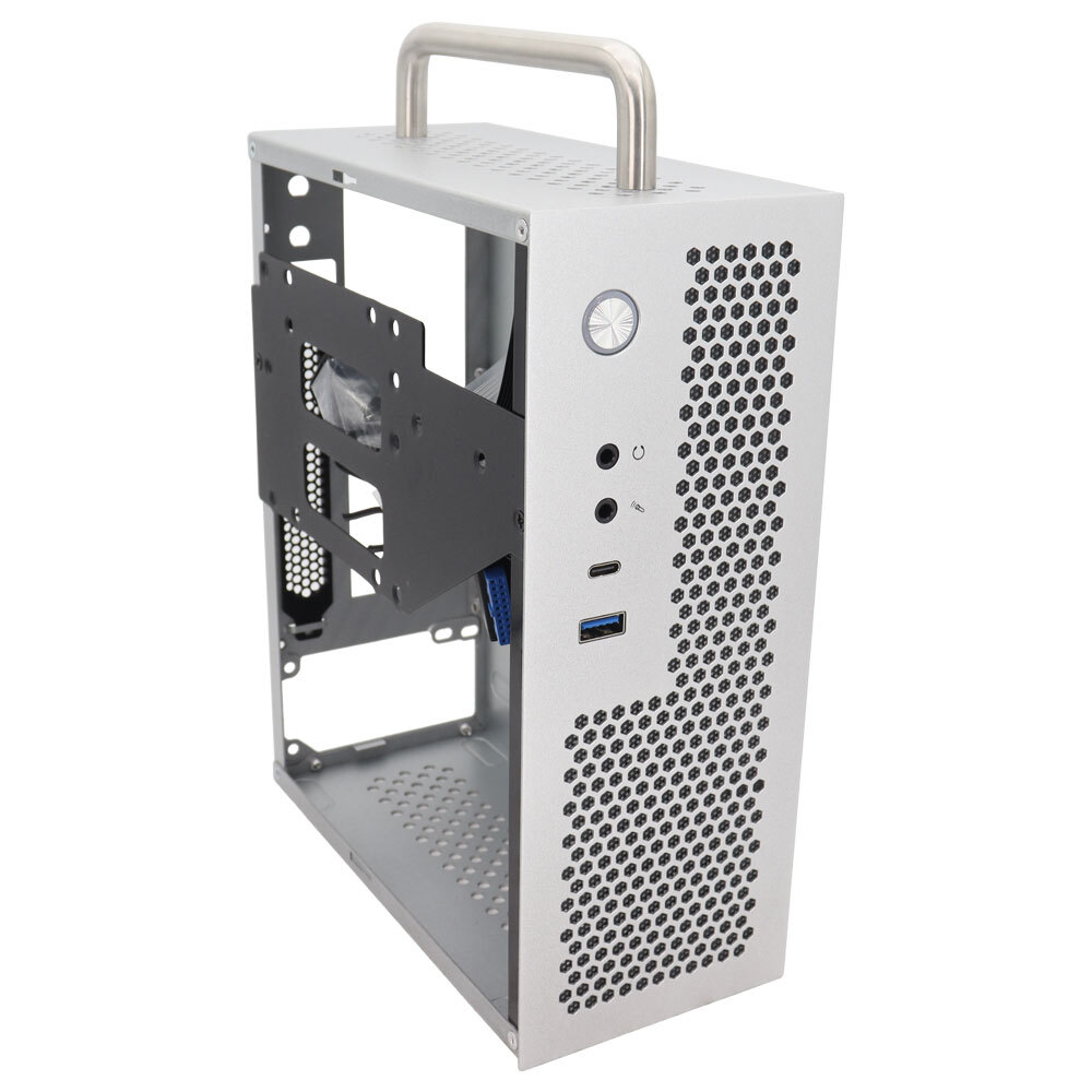 Mini ITX Computer Case with 300W 1U Small Power Supply Steel Mini Tower Cases