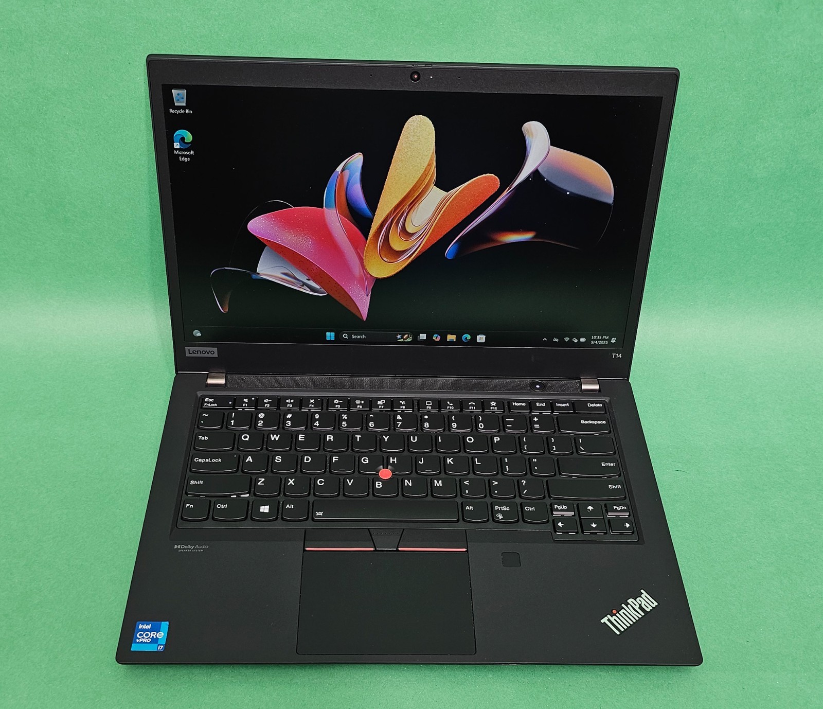 Lenovo ThinkPad T14 Gen 2 14″ Touch Laptop i7-11185G7 3.00GHz 16GB RAM 256GB SSD