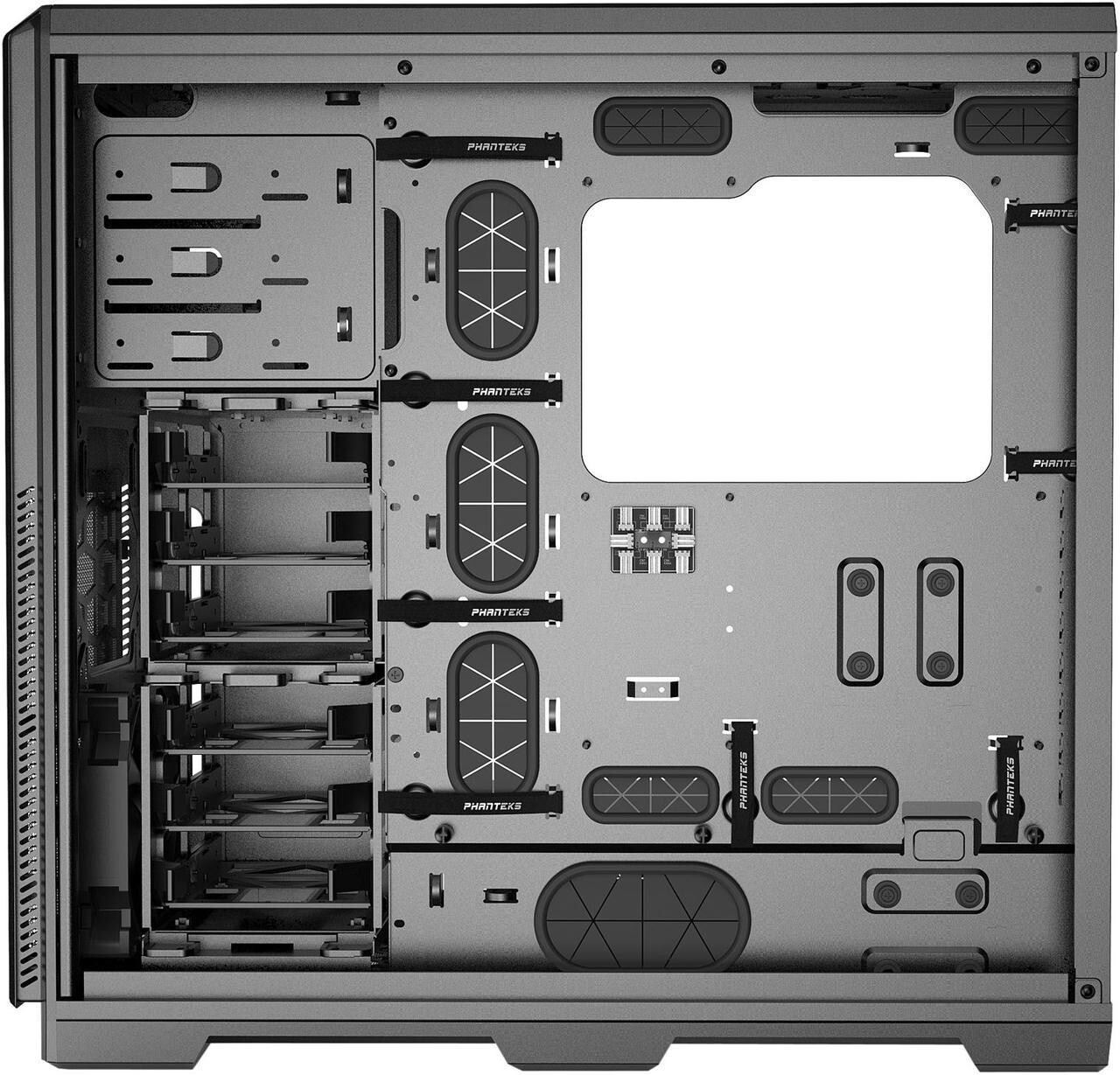 Phanteks Enthoo Pro TG Integrated RGB Computer Case Black Model PH-ES614PTG_BK