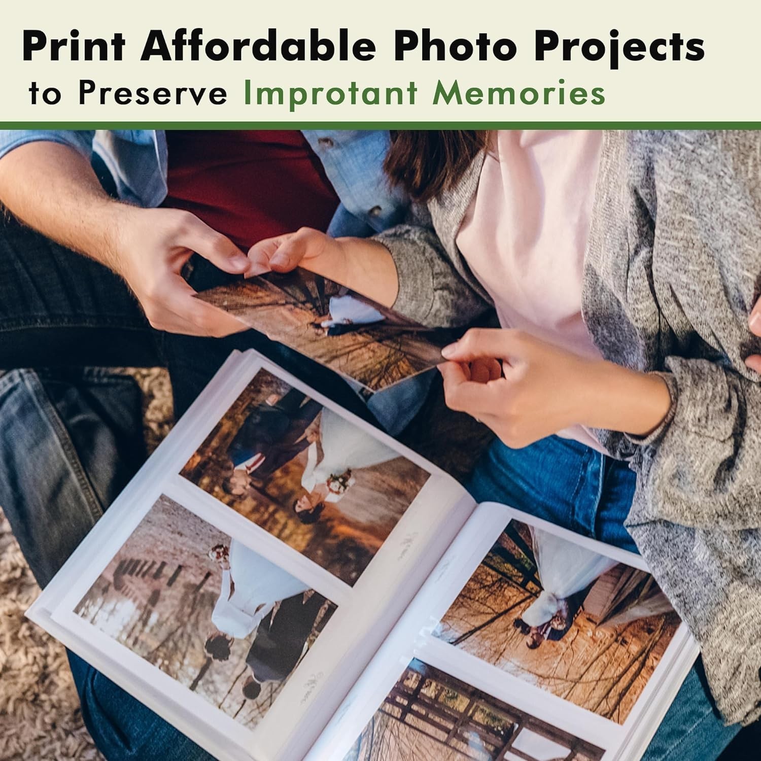 Koala Premium Glossy Photo Paper 61lb 8.5×11 Thick Picture Paper Inkjet 100PK