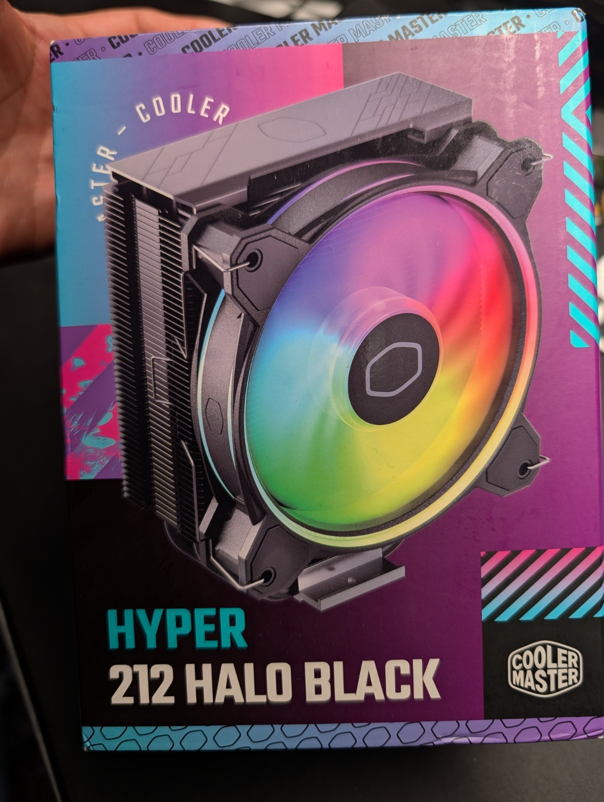 Cooler Master Hyper 212 Halo 120mm CPU Cooling Fan with Gen 2 RGB Lighting