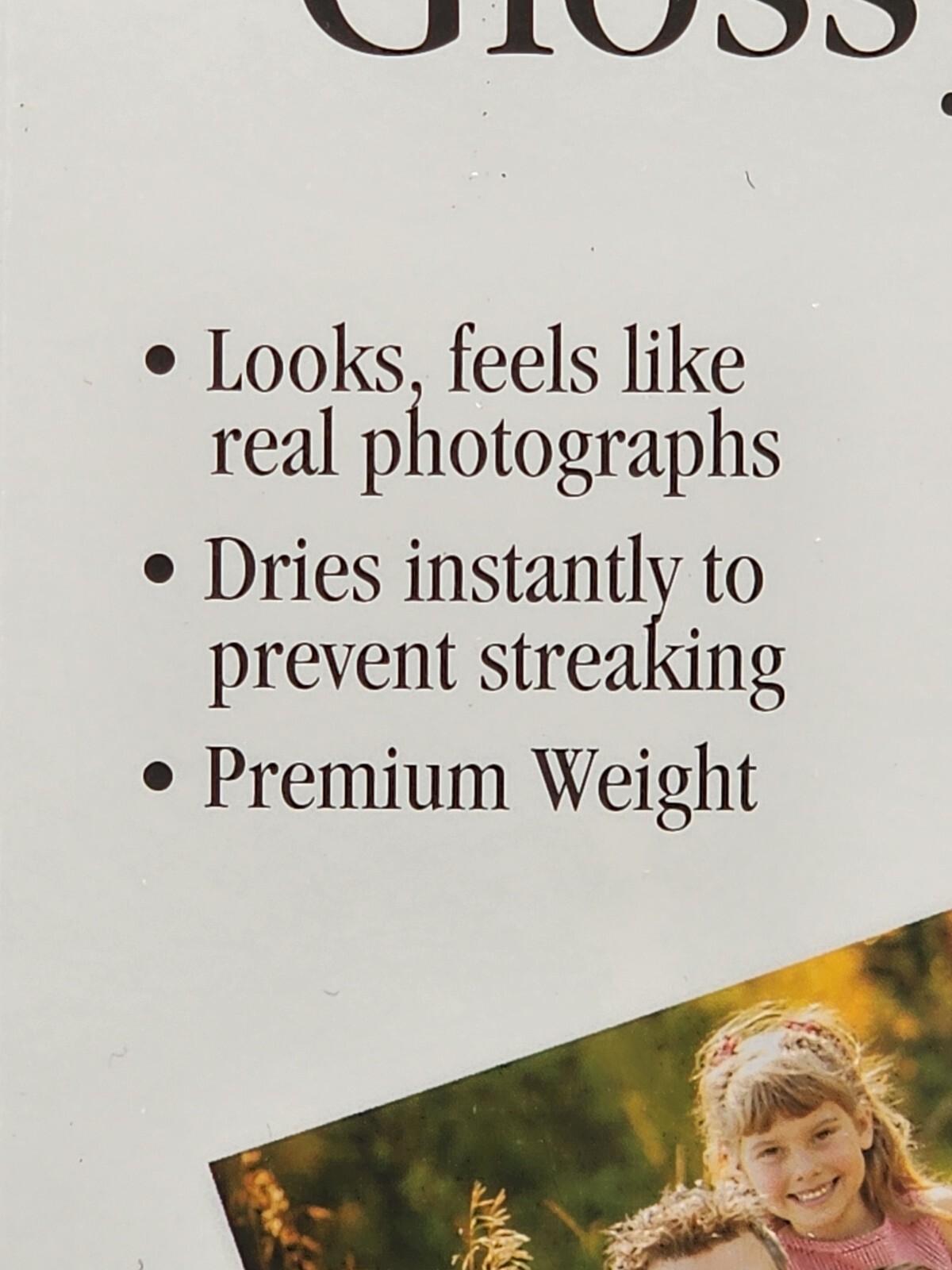 Pen Gear Picture Paper 50 Sheets GLOSSY Instant Dry 4″ X 6″ New Sealed 8.5 Mil.