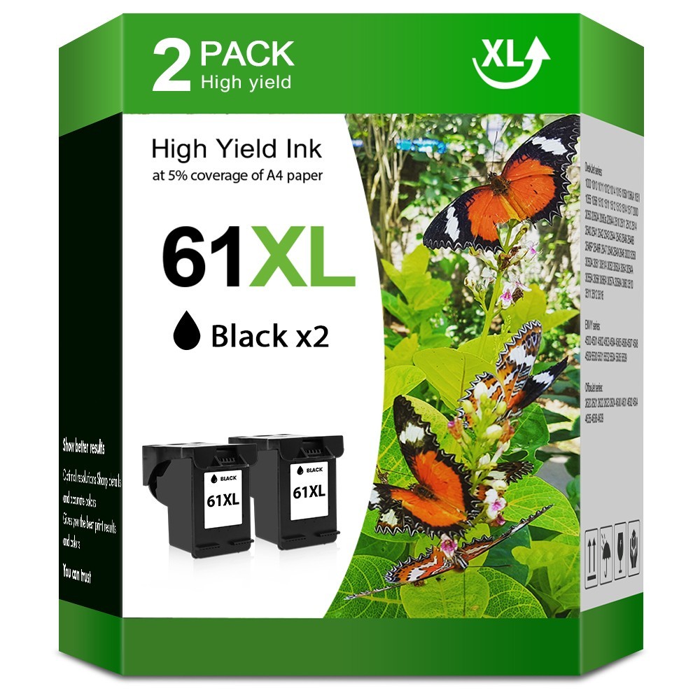 61 XL 61XL Ink Printer Cartridge For HP ENVY 4500 4501 4502 4504 5530 5531 5535