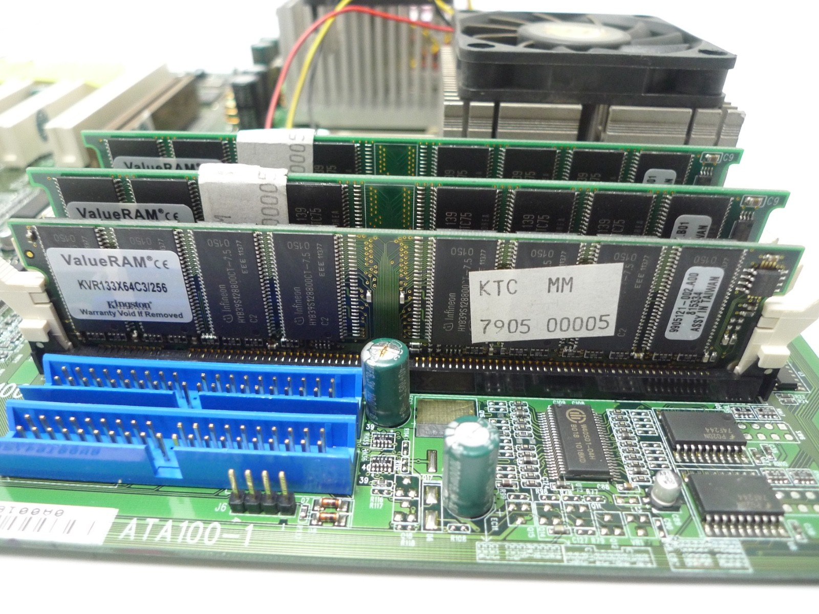 MSI MS-6321 694D Pro ATX Motherboard, Dual PIII 550MHz, 1024MB RAM