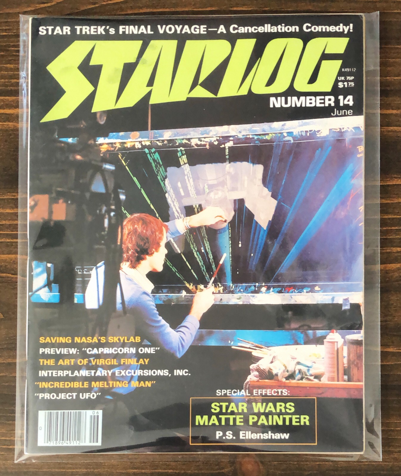 Starlog Magazine #14 June 1978 – Capricorn One, Project UFO, Star Wars