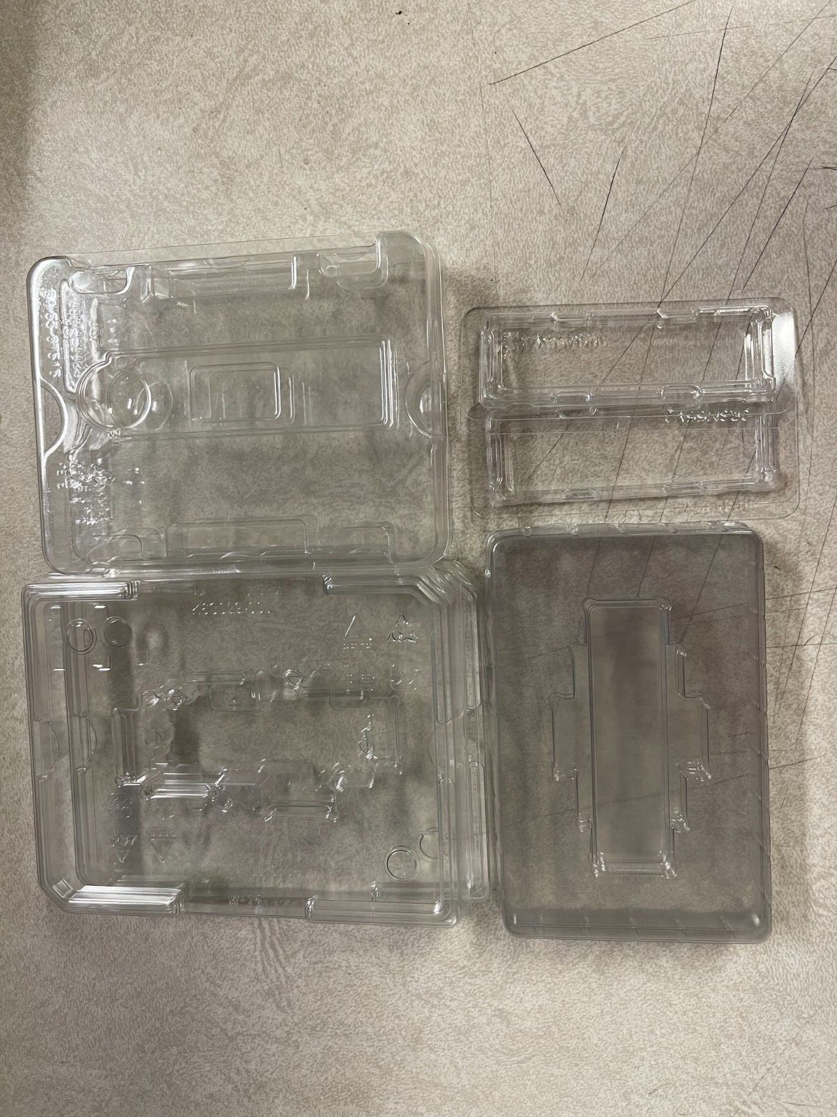 SSD M.2 2280 Plastic Storage Cases Clamshell – qty 5 – Mix lot