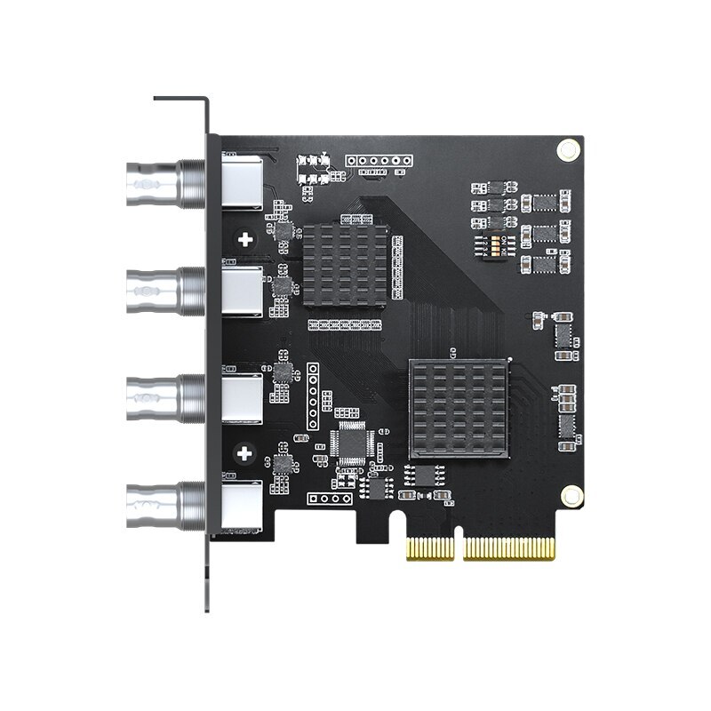 Acasis 4 SDI Input PCIe Capture Card 4 Channel 1080P 60FPS Broadcast Recorder