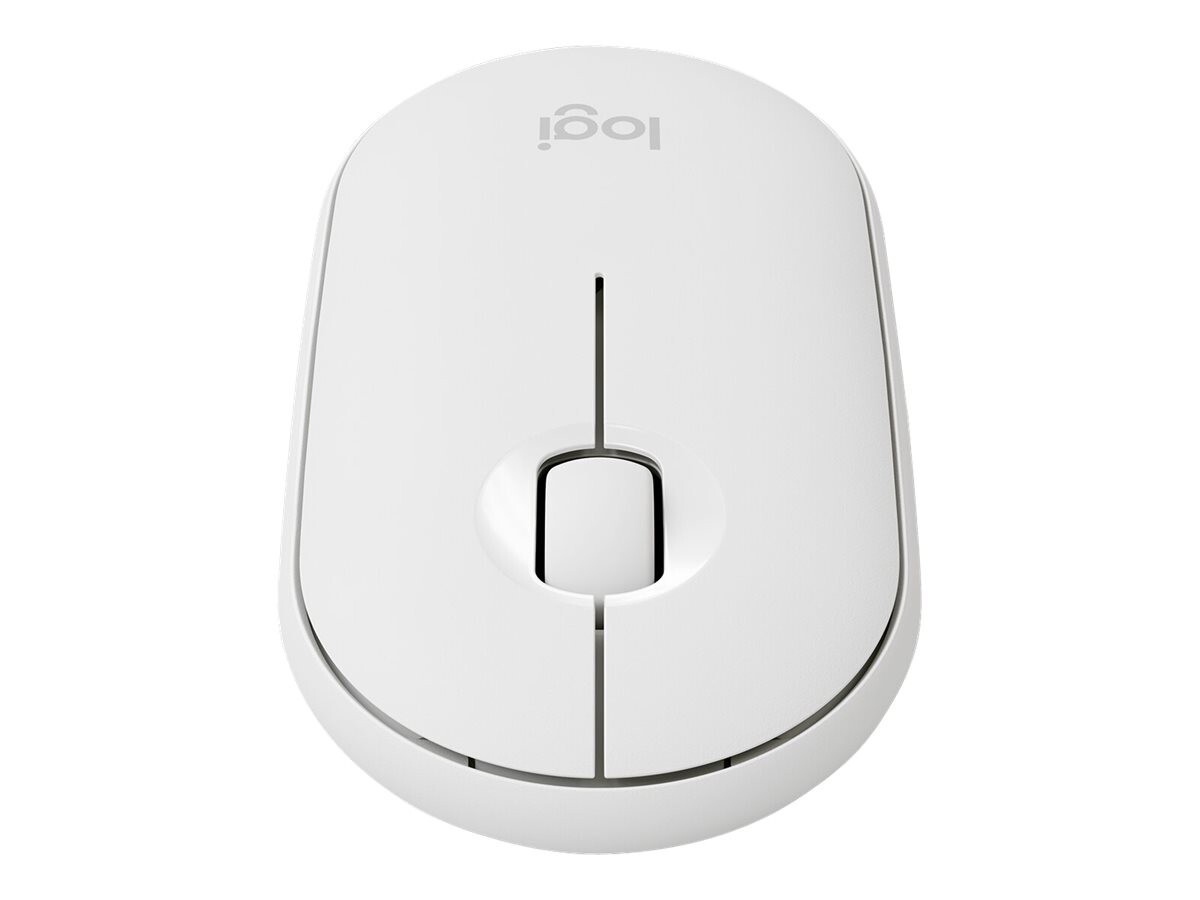 Logitech Pebble M350 Wireless Optical Mouse – Dual connectivity -Mac PC Chome OS