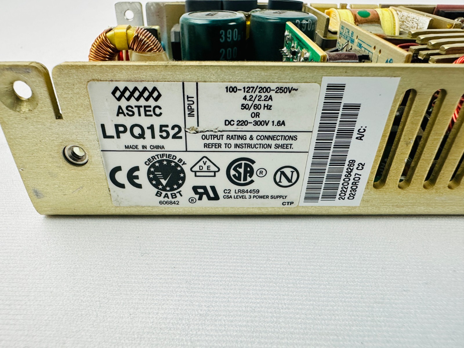 Astec LPQ152 Power Supply