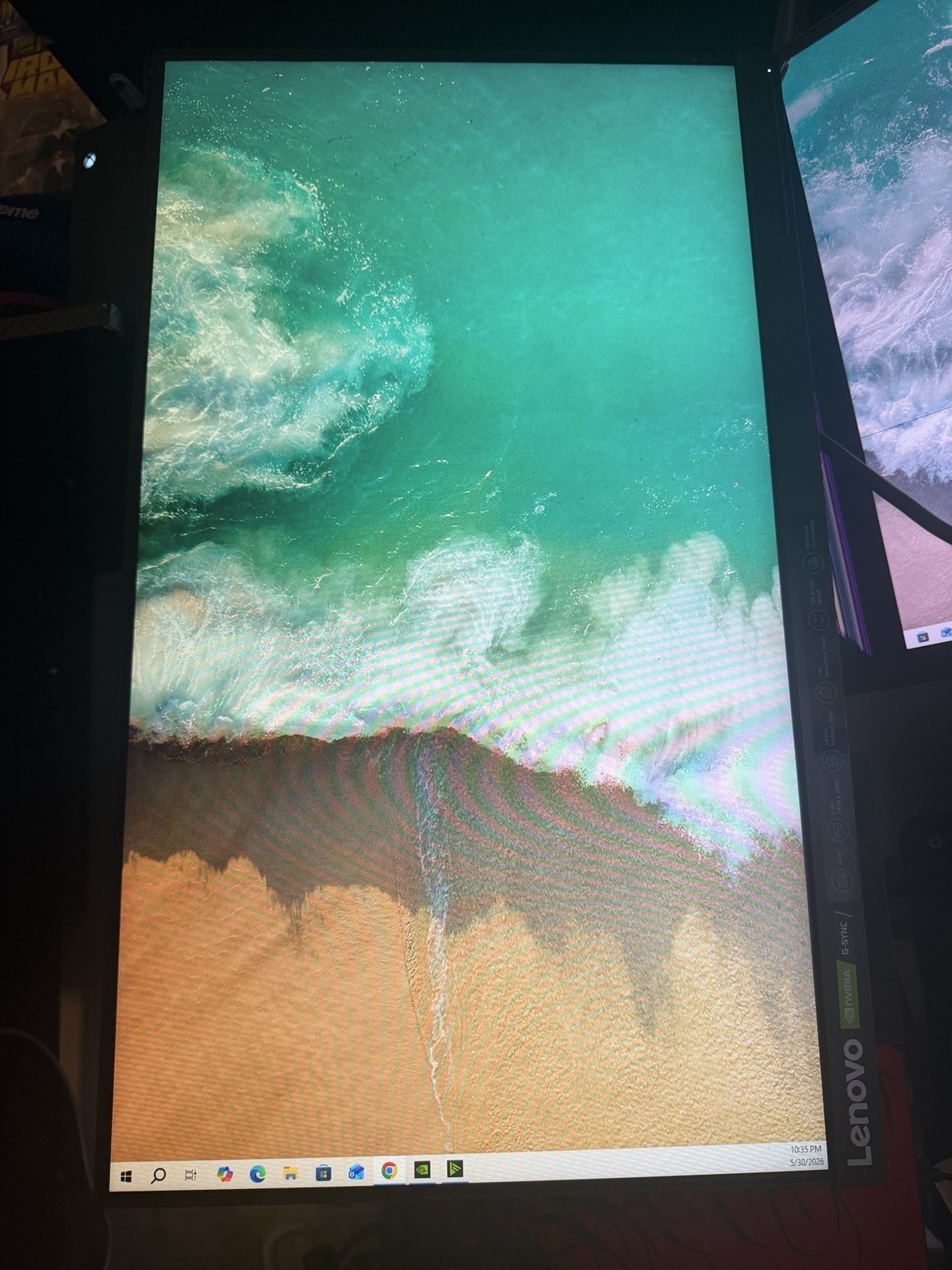 2 Lenovo C25-10 23.8″ LCD Monitor 1920×1080 75Hz FreeSync HDMI Slim Bezel Black