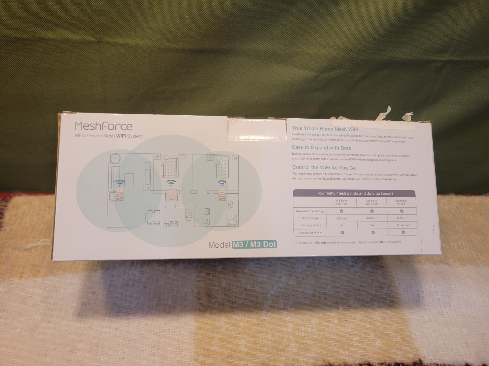 MeshForce Dual Band WiFi System M3 Suite Router Replacement Tested Working Well