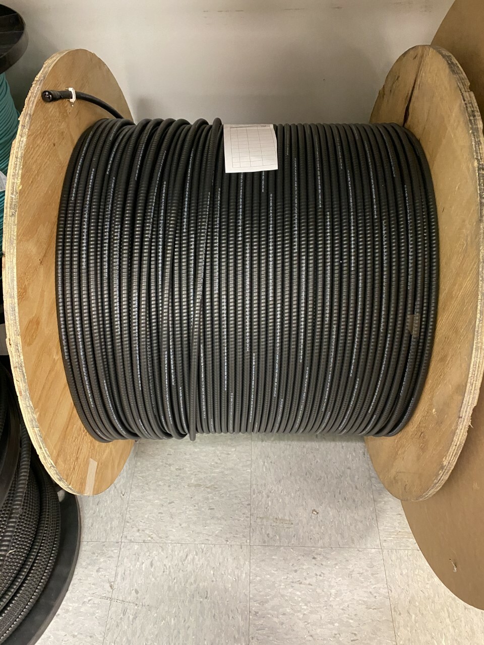 12 Strand 50um OM3 MMF AIA Armored Indoor/Outdoor PLENUM Fiber Optic Cable 1000′