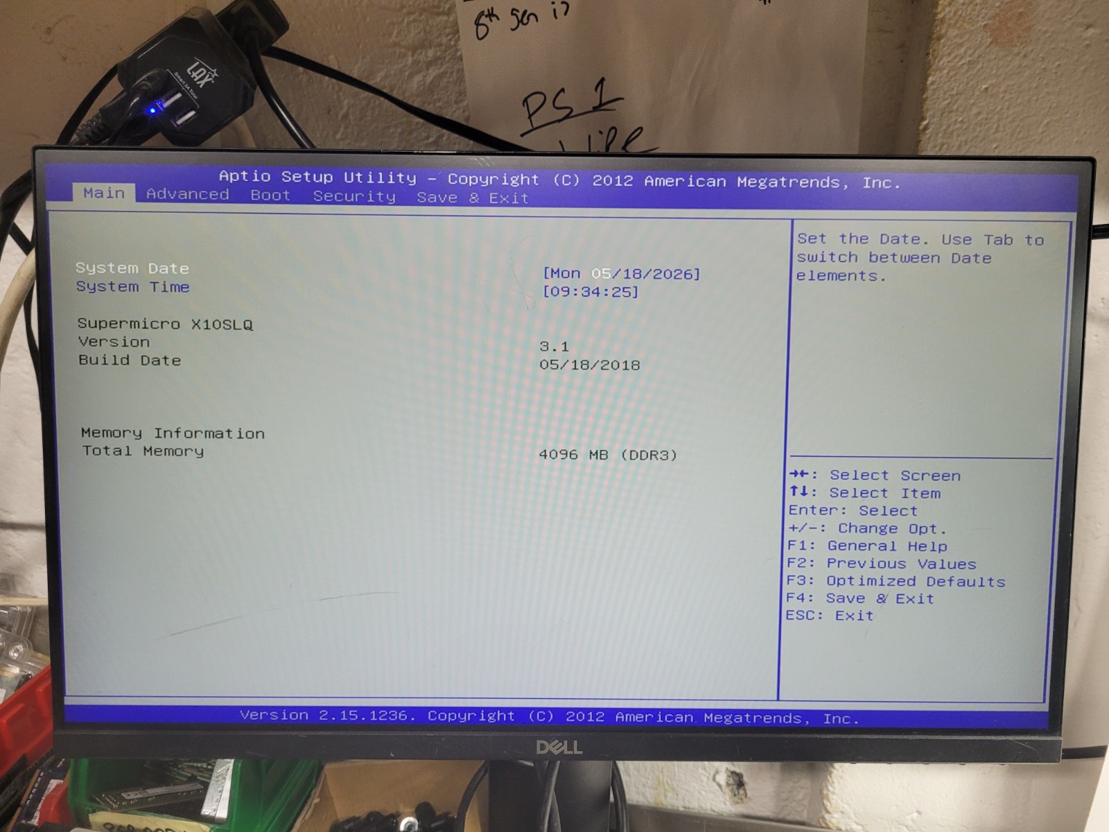Super Micro X10SLA-F Motherboard Core i7-4790S, 4GB RAM, IO Shield #1299