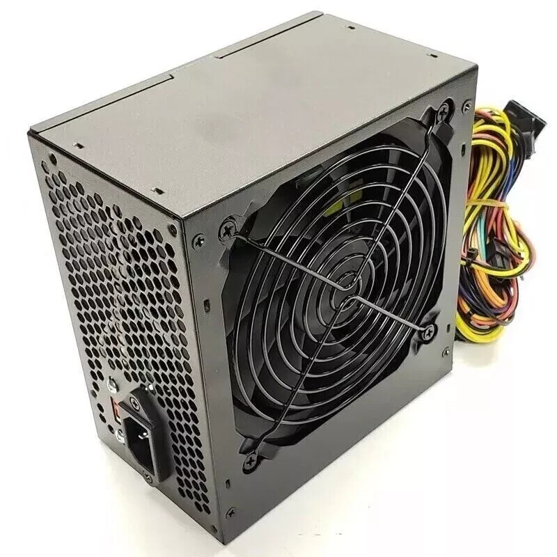 NEW-Power-Star 650W ATX Power Supply 12-cm Fan 20+4pin SATA 2x-4+4Pin 2x-6+2pin