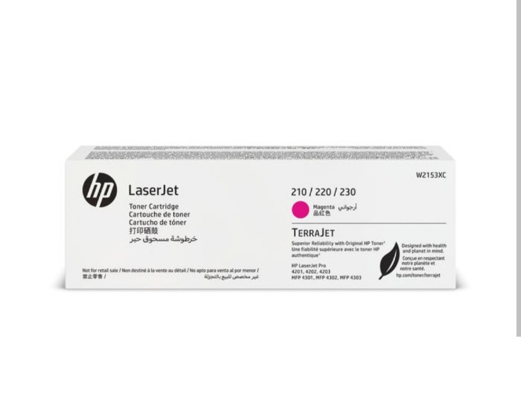 Genuine HP W2153XC (210X) Magenta High-Yield Toner free shipping