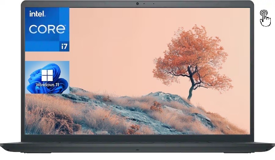 Dell 15.6″ Touch FHD Laptop, Intel Core i7-1255U, 16GB RAM, 1TB SSD, Win11