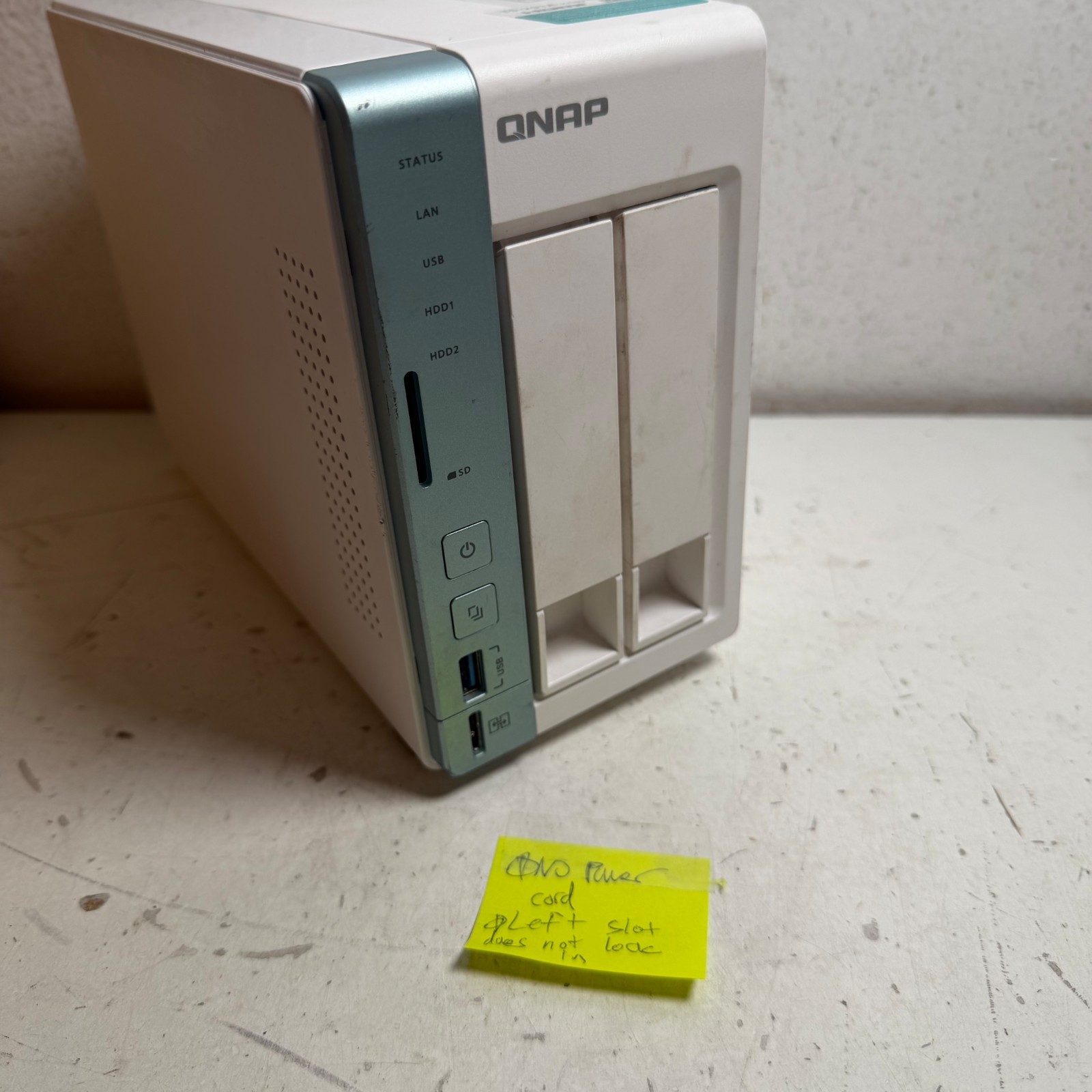 QNAP TS-251A White 2-Bay Dual-Core Network Attached Storage (NAS) Enclosure