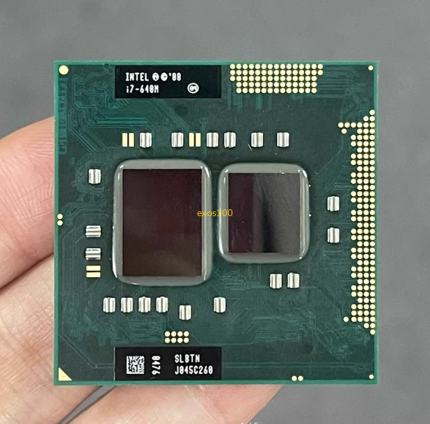 Intel Core i7-640M 2.8 GHz 4M Dual Core Processor Laptop CPU G1 SLBTN Socket G1