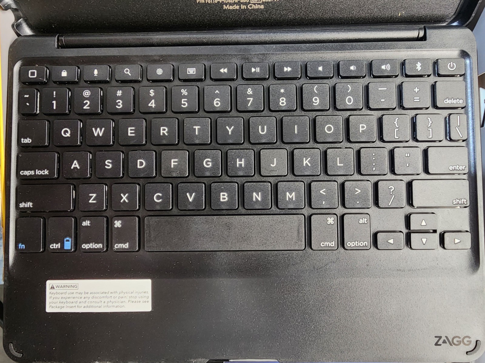 ZAGG Folio Bluetooth Keyboard Case for Apple iPad Pro 1st Gen 9.7” Black