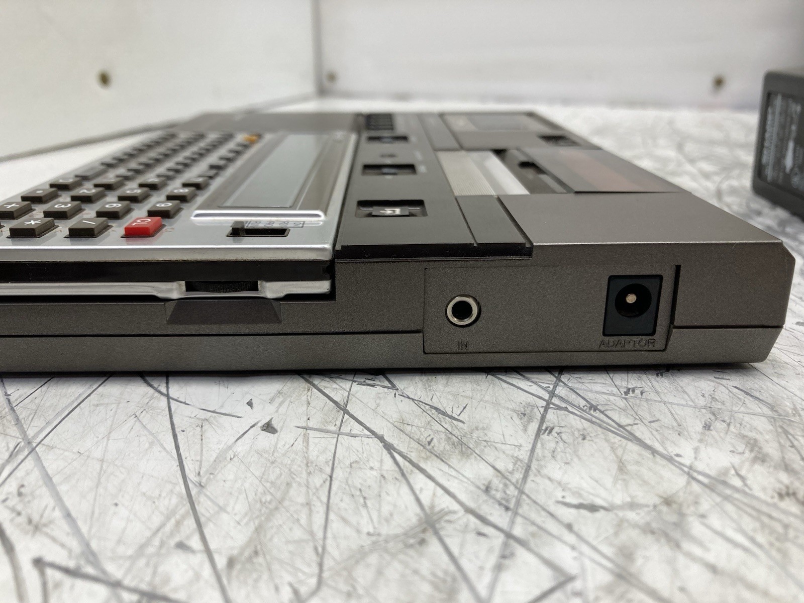 PARTS–Sharp PC-1250A CE-125 Pocket Computer, Accessories – TAPE DRIVE BROKEN